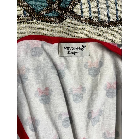 DIsney MK Clothing Designs Minnie Mouse Themed Wrap Robe - Picture 2 of 4